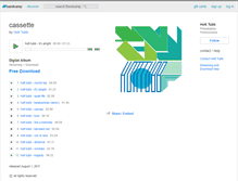 Tablet Screenshot of hotttubb.bandcamp.com