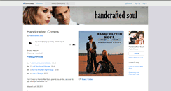 Desktop Screenshot of handcraftedsoul.bandcamp.com