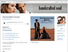 Tablet Screenshot of handcraftedsoul.bandcamp.com