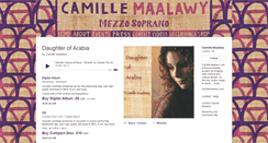 Desktop Screenshot of camillemaalawy.bandcamp.com