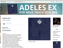 Tablet Screenshot of bueroamstrand.bandcamp.com