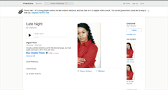 Desktop Screenshot of charlynne.bandcamp.com