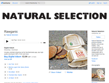 Tablet Screenshot of naturalselectionuk.bandcamp.com