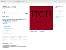 Tablet Screenshot of itch-ifthiscanhelp.bandcamp.com