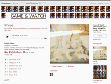 Tablet Screenshot of gameandwatch.bandcamp.com
