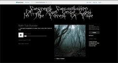 Desktop Screenshot of decrepitdecapitationofamanoncelostintheforestoffate.bandcamp.com