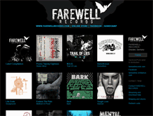 Tablet Screenshot of farewellrecords.bandcamp.com