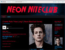 Tablet Screenshot of neonniteclub.bandcamp.com