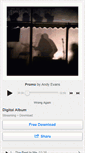 Mobile Screenshot of andyevans.bandcamp.com