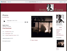 Tablet Screenshot of andyevans.bandcamp.com