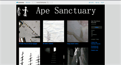Desktop Screenshot of apesanctuary.bandcamp.com