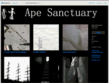 Tablet Screenshot of apesanctuary.bandcamp.com