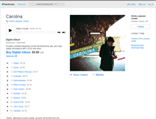 Tablet Screenshot of chrislawsonjones.bandcamp.com