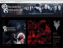 Tablet Screenshot of obscurcisromancia.bandcamp.com