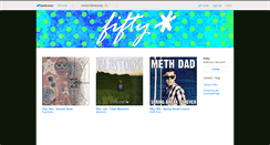 Desktop Screenshot of fiftypop.bandcamp.com