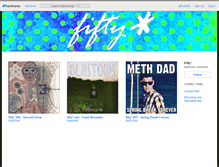 Tablet Screenshot of fiftypop.bandcamp.com