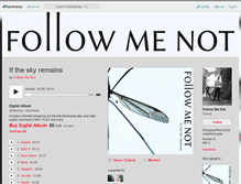 Tablet Screenshot of followmenot.bandcamp.com