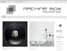 Tablet Screenshot of machinebox.bandcamp.com