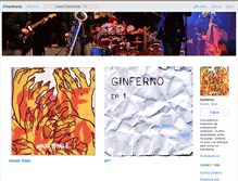 Tablet Screenshot of ginferno.bandcamp.com