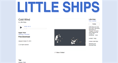 Desktop Screenshot of littleships.bandcamp.com