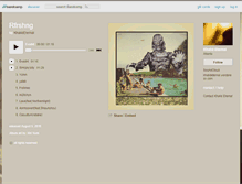 Tablet Screenshot of khalideternal.bandcamp.com