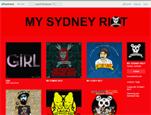 Tablet Screenshot of mysydneyriot.bandcamp.com