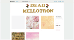 Desktop Screenshot of deadmellotron.bandcamp.com