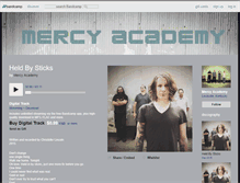 Tablet Screenshot of mercyacademy.bandcamp.com