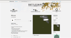 Desktop Screenshot of battleshipsnoise.bandcamp.com
