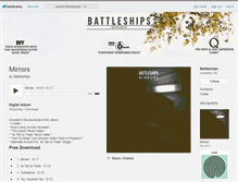 Tablet Screenshot of battleshipsnoise.bandcamp.com