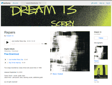 Tablet Screenshot of dream13.bandcamp.com