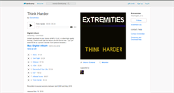 Desktop Screenshot of extremitiesnoise.bandcamp.com