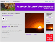 Tablet Screenshot of jammin-squirrel.bandcamp.com