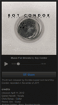 Mobile Screenshot of boycondor.bandcamp.com