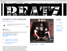 Tablet Screenshot of colosvs.bandcamp.com