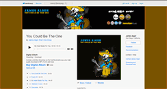 Desktop Screenshot of jamesalger.bandcamp.com