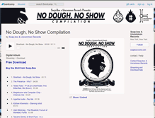 Tablet Screenshot of nodoughnoshow.bandcamp.com