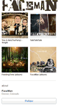 Mobile Screenshot of faceman.bandcamp.com