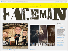 Tablet Screenshot of faceman.bandcamp.com