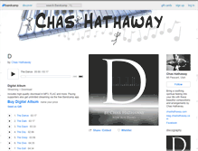 Tablet Screenshot of chashathaway.bandcamp.com