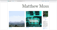 Desktop Screenshot of matthewmoss.bandcamp.com