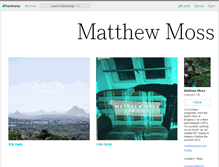 Tablet Screenshot of matthewmoss.bandcamp.com