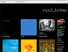 Tablet Screenshot of inputjunkie.bandcamp.com