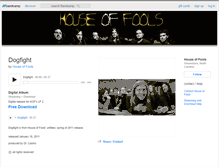 Tablet Screenshot of houseoffools.bandcamp.com