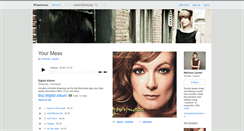 Desktop Screenshot of melissalauren1.bandcamp.com