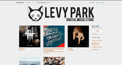 Desktop Screenshot of levypark.bandcamp.com