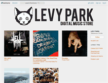 Tablet Screenshot of levypark.bandcamp.com