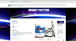 Desktop Screenshot of brightmatter.bandcamp.com