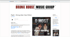 Desktop Screenshot of d-most.bandcamp.com