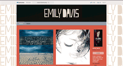 Desktop Screenshot of emilydavis.bandcamp.com